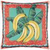 Furn. Anemone Printed Outdoor 45cm x 45cm Filled Cushion Bananas Multi