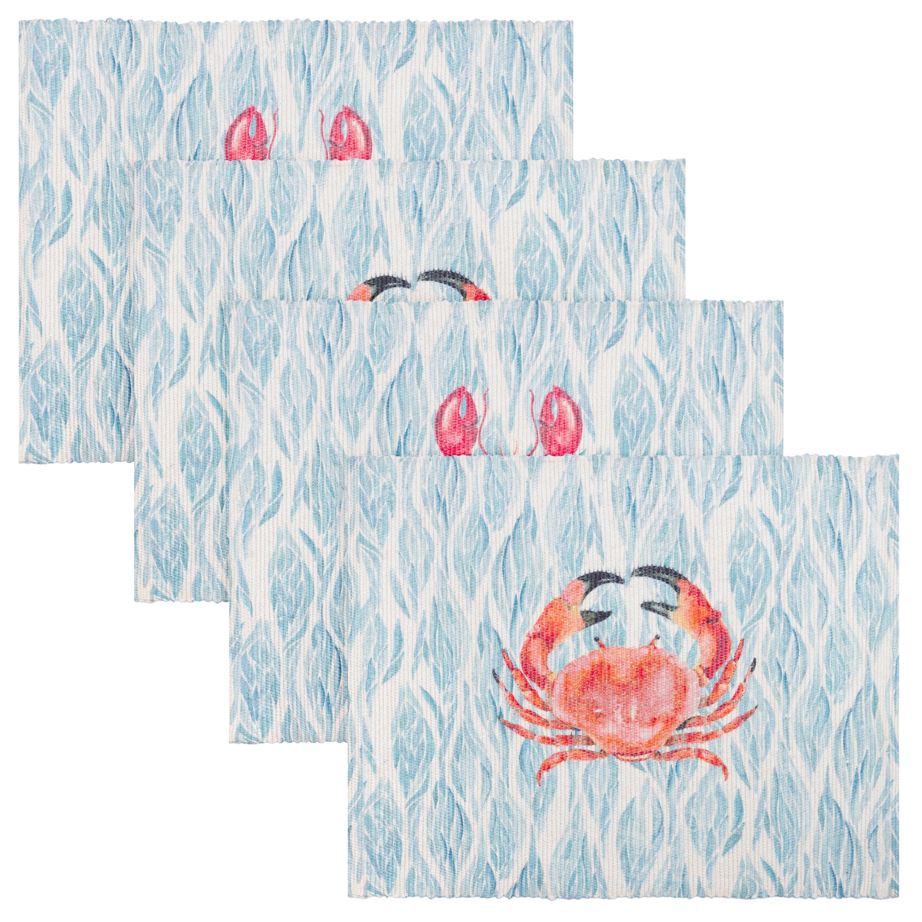 Wylder Abersoch Set of 4 36cm x 46cm Outdoor Placemats Marine