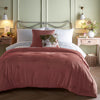 Appletree Austell Velvet 150cmx220cm Bedspread Set Pink