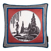Laurence Llewelyn-Bowen Arcadia Velvet Touch 43cm x 43cm Filled Cushion Red