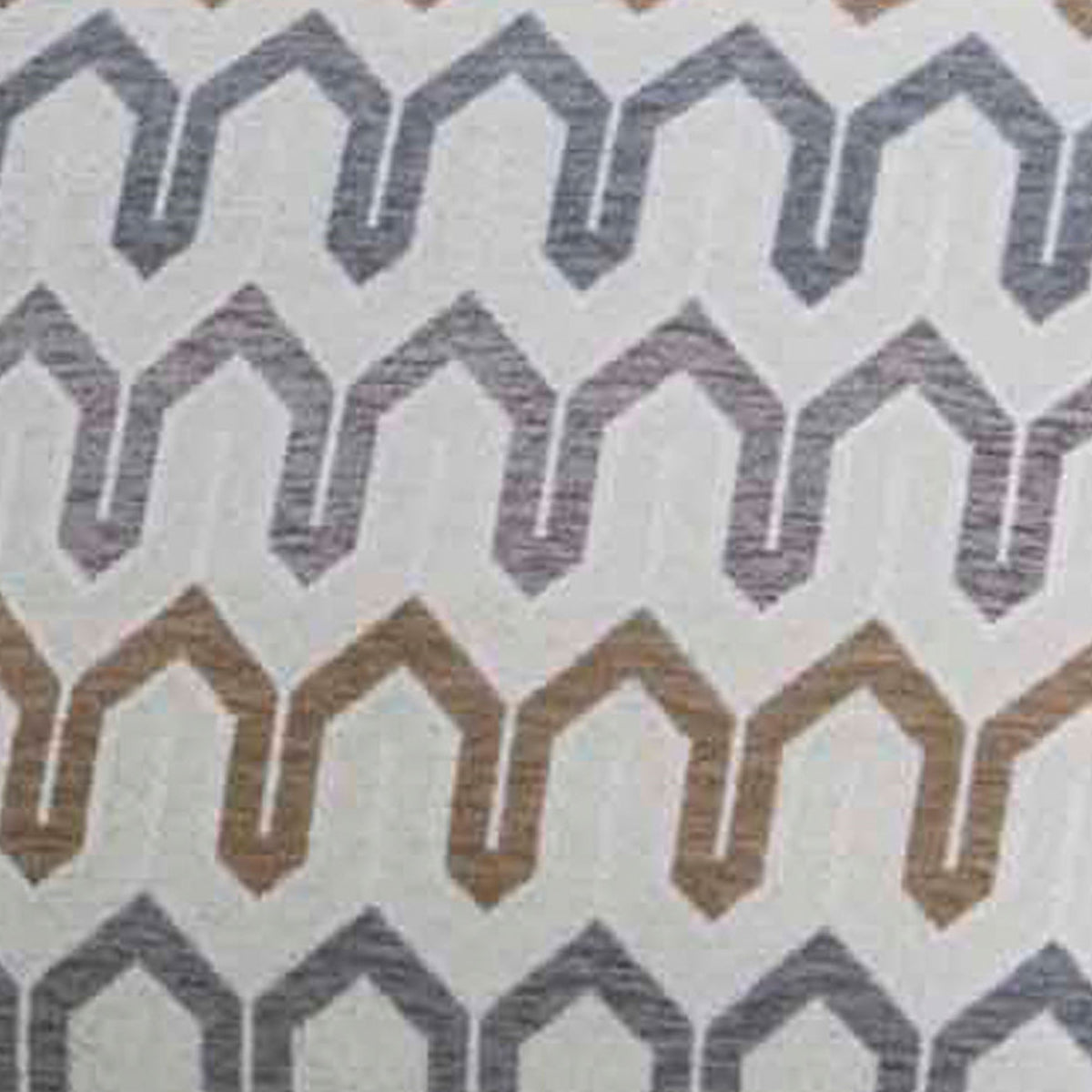 Curtina Arcadia Woven Jacquard Filled Cushion 43cm x 43cm Natural