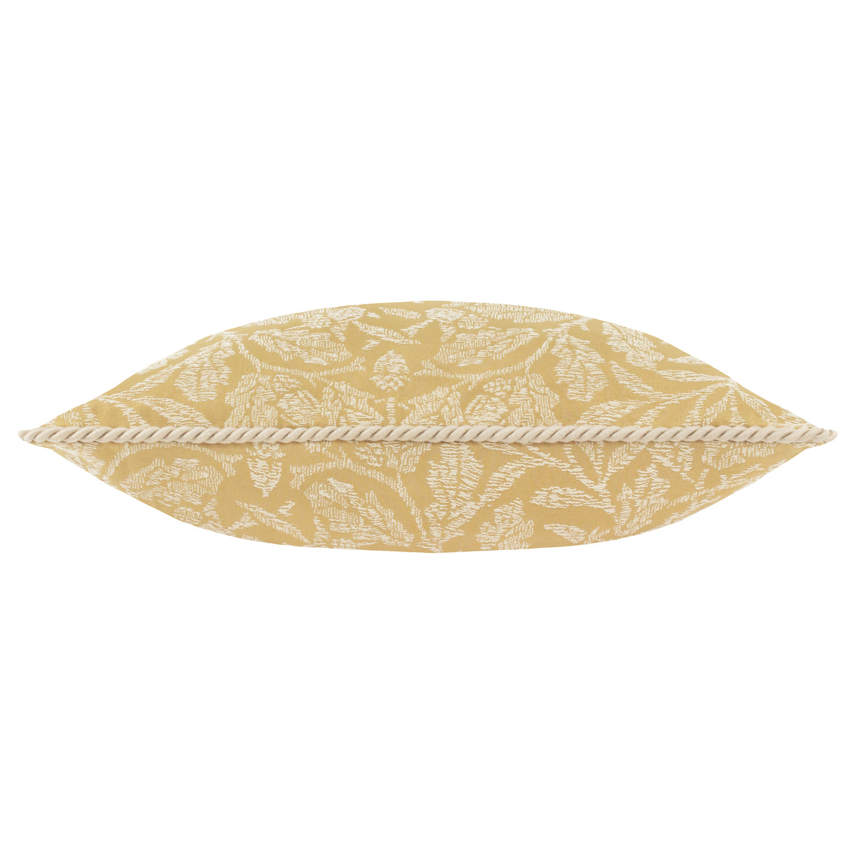 Morris & Co. Acorn Tonal Jacquard 50cm x 50cm Filled Cushion Gold