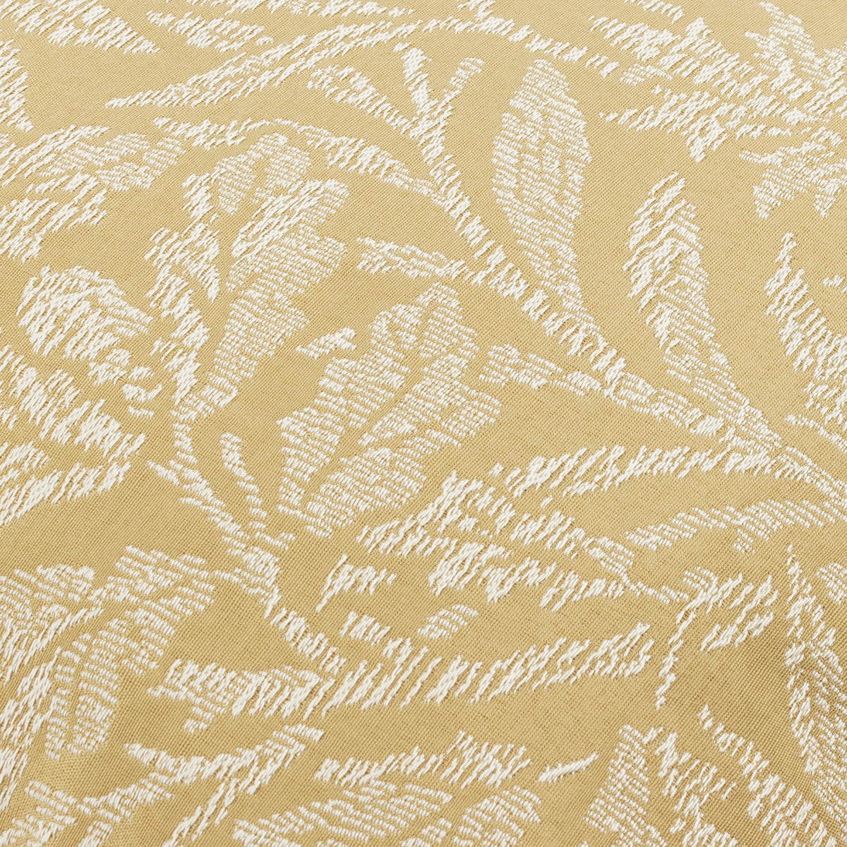 Morris & Co. Acorn Tonal Jacquard 50cm x 50cm Filled Cushion Gold