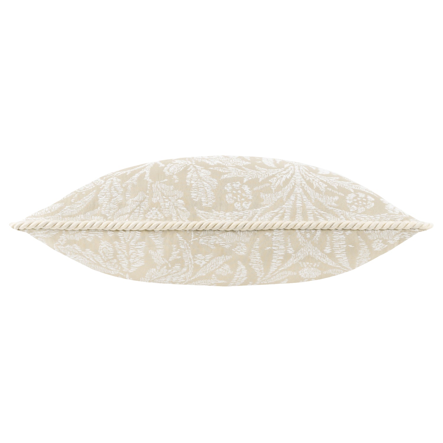 Morris & Co. Acorn Tonal Jacquard 50cm x 50cm Filled Cushion Linen