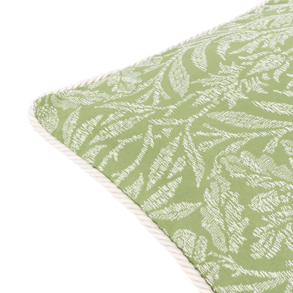 Morris & Co. Acorn Tonal Jacquard 50cm x 50cm Filled Cushion Sage