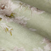 Sanderson Adele Floral Chenille Ready Made Pencil Pleat Curtains Sage