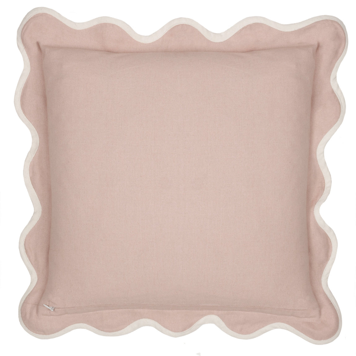 Sanderson Adele Floral Embroidered 45cm x 45cm Filled Cushion Rose