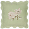Sanderson Adele Floral Embroidered 45cm x 45cm Filled Cushion Sage