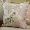 Sanderson Adele Floral Chenille 50cm x 50cm Filled Cushion Rose