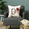 furn. Aida Printed 43cm x 43cm Filled Cushion Blush