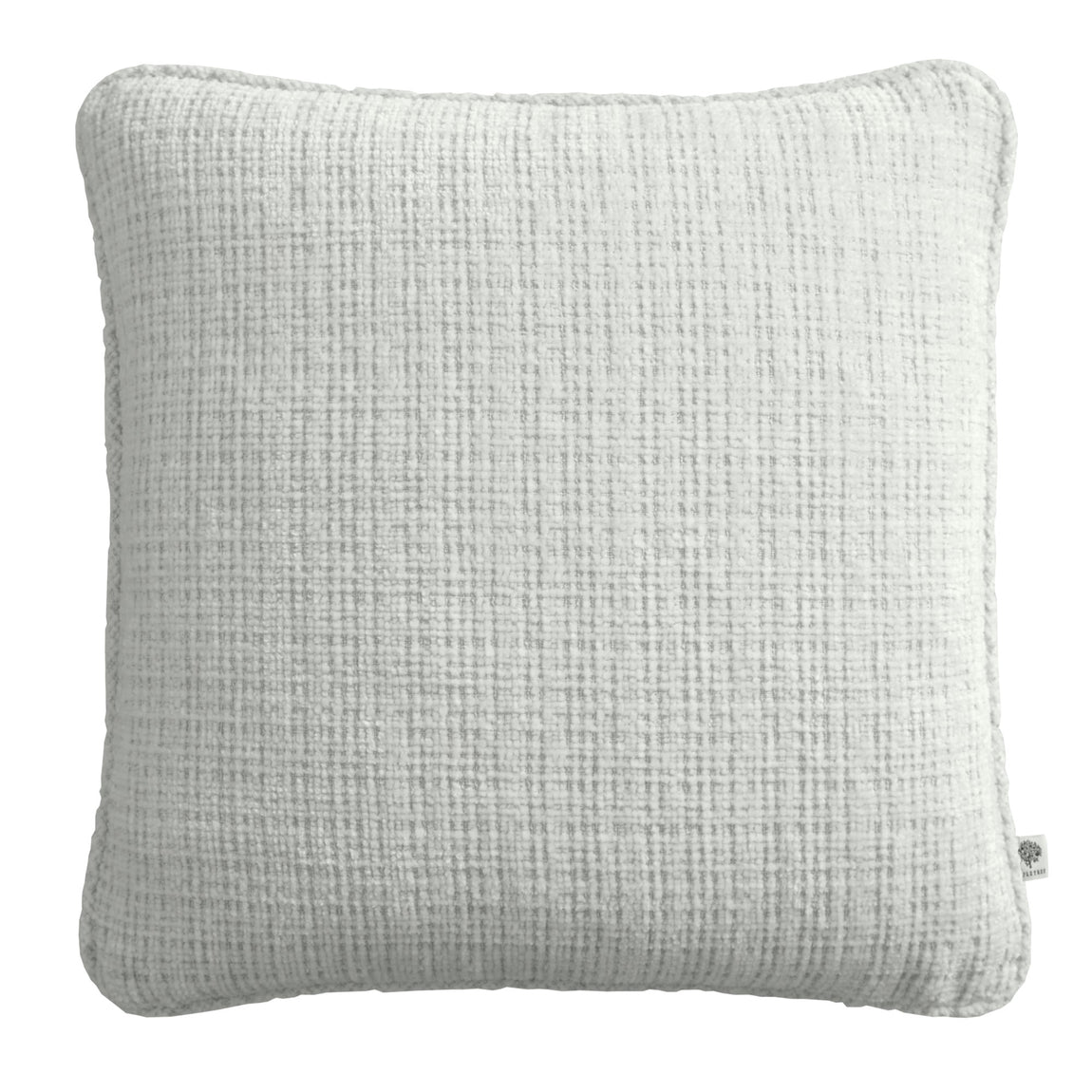 Appletree Alba Soft Touch Chenille Filled Cushion 43cm x 43cm Ivory