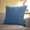 Appletree Alba Soft Touch Chenille Filled Cushion 43cm x 43cm Teal