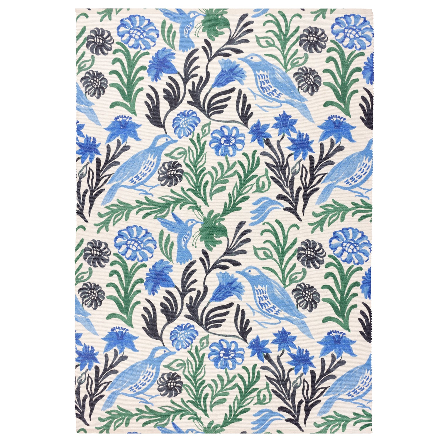 Alentejo Outdoor Indoor Washable 120cm x 170cm Rug Ocean