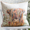 Voyage Maison Alfie Digitally Printed Feather Filled Cushion 50cm x 50cm Linen