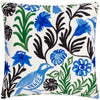 Aljento Floral Outdoor Filled Cushion 43cm x 43cm Blue