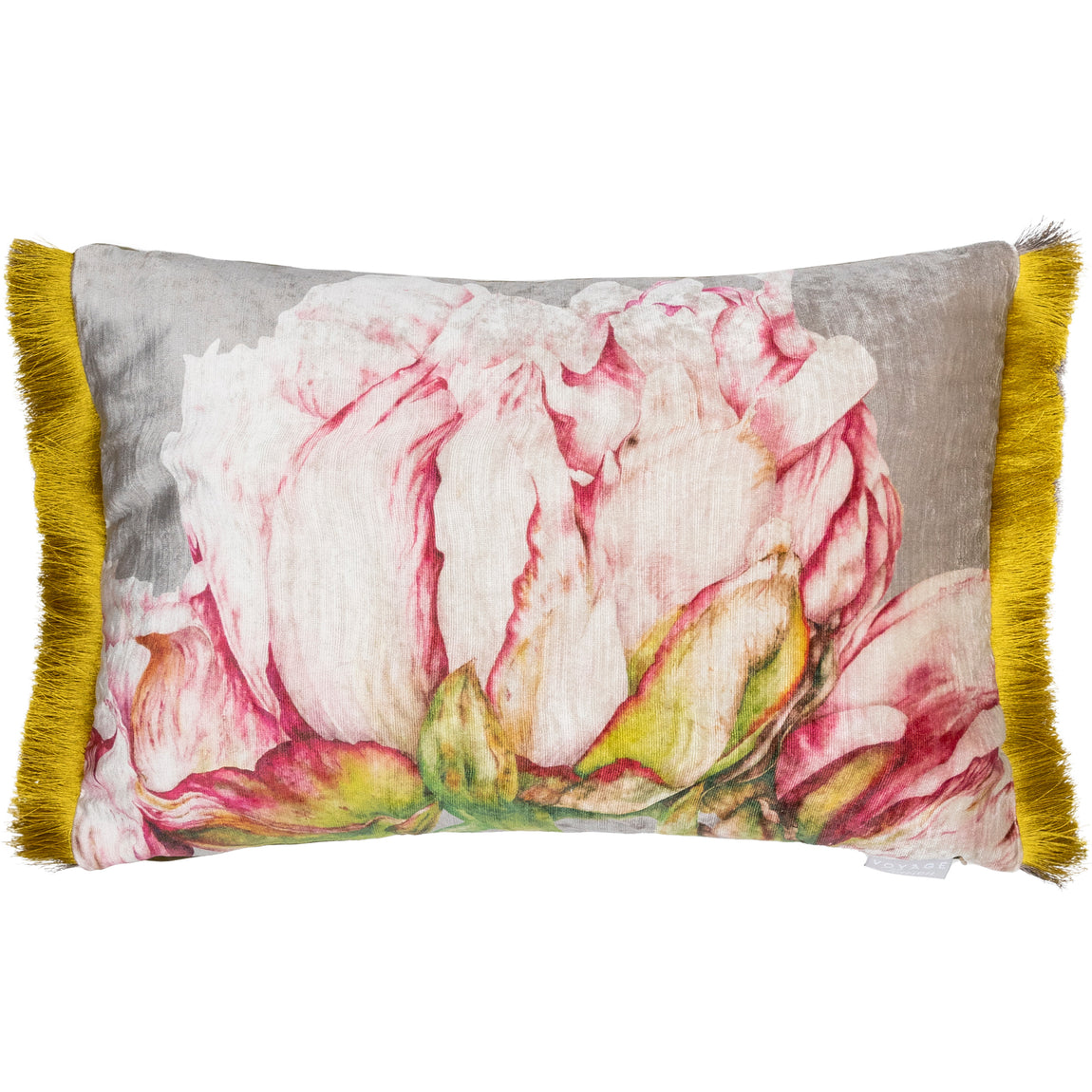 Voyage Maison Alston Feather Boudoir Filled Cushion 40cm x 60cm Fuchsia