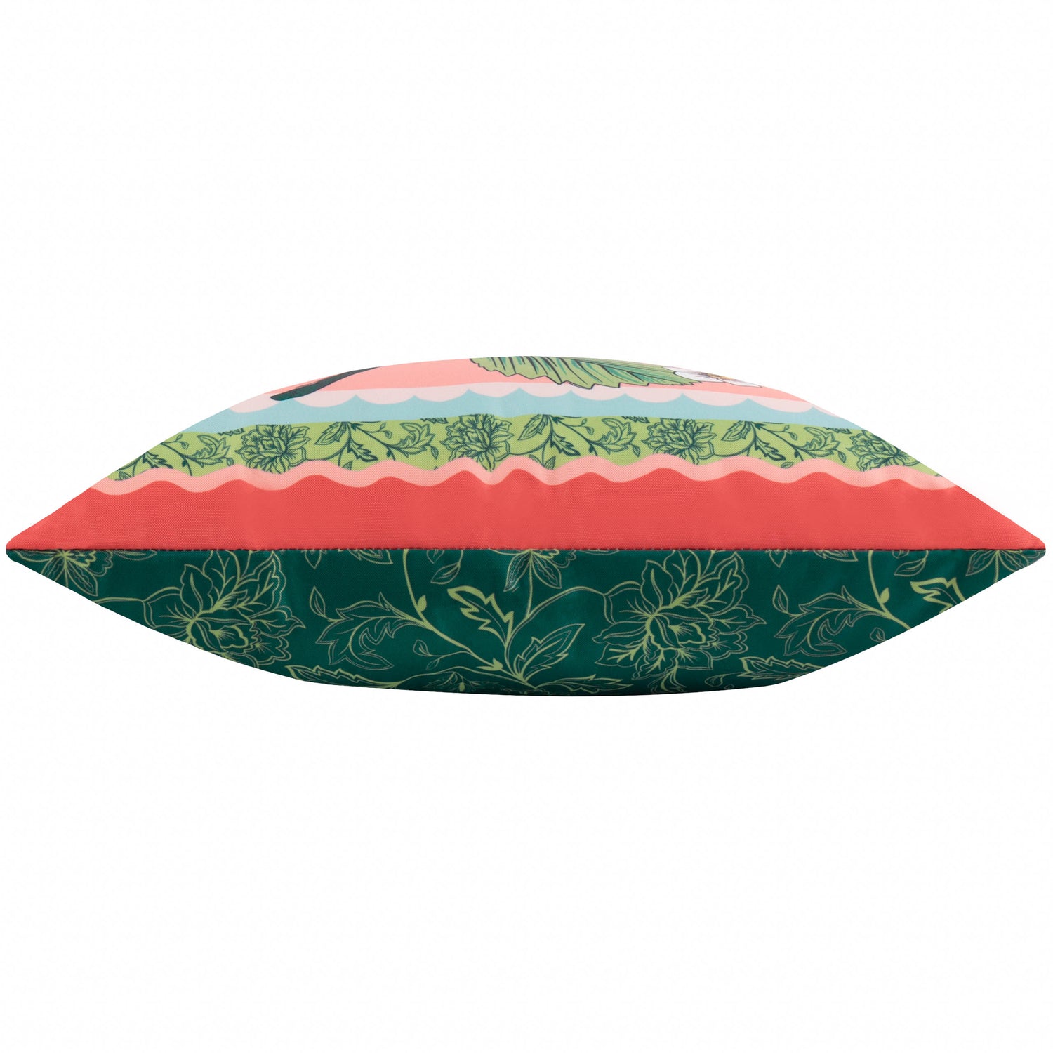 Furn. Anemone Printed Outdoor 45cm x 45cm Filled Cushion Strawberries Multi