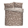 Dreams and Drapes Alpine Stag Brushed Cotton Duvet Cover Bedding Set Natural