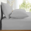 Appletree Pure Cotton Bed Linen Fitted Sheet Silver