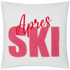Apres Ski Tufted Filled Cushion 45cm x 45cm Snow
