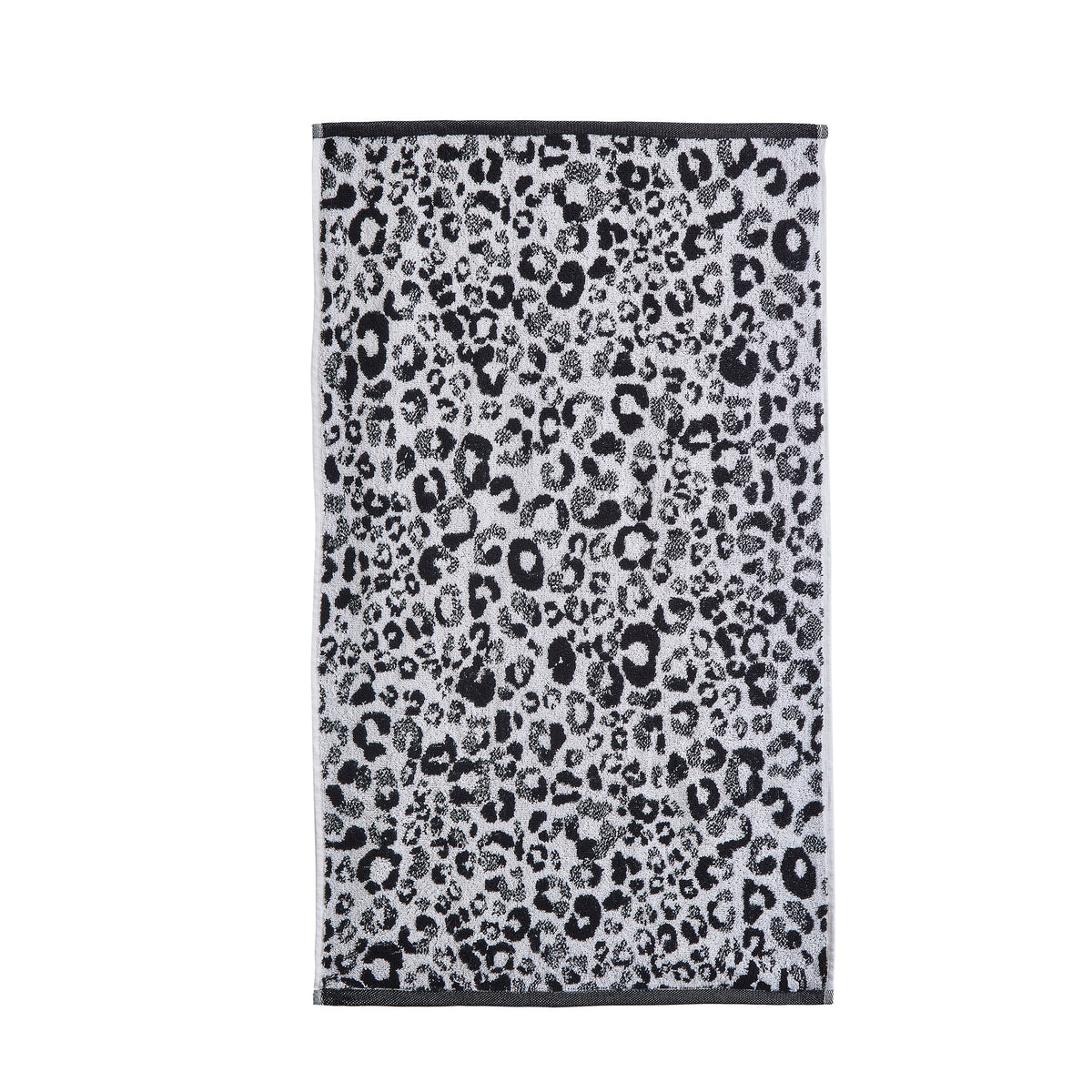 Fusion Animal Print Towel Black