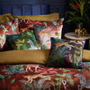 Wylder Aranya Exotic Velvet Single Duvet Cover Bedding Set Rust