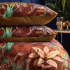 Wylder Aranya Exotic Velvet Single Duvet Cover Bedding Set Rust