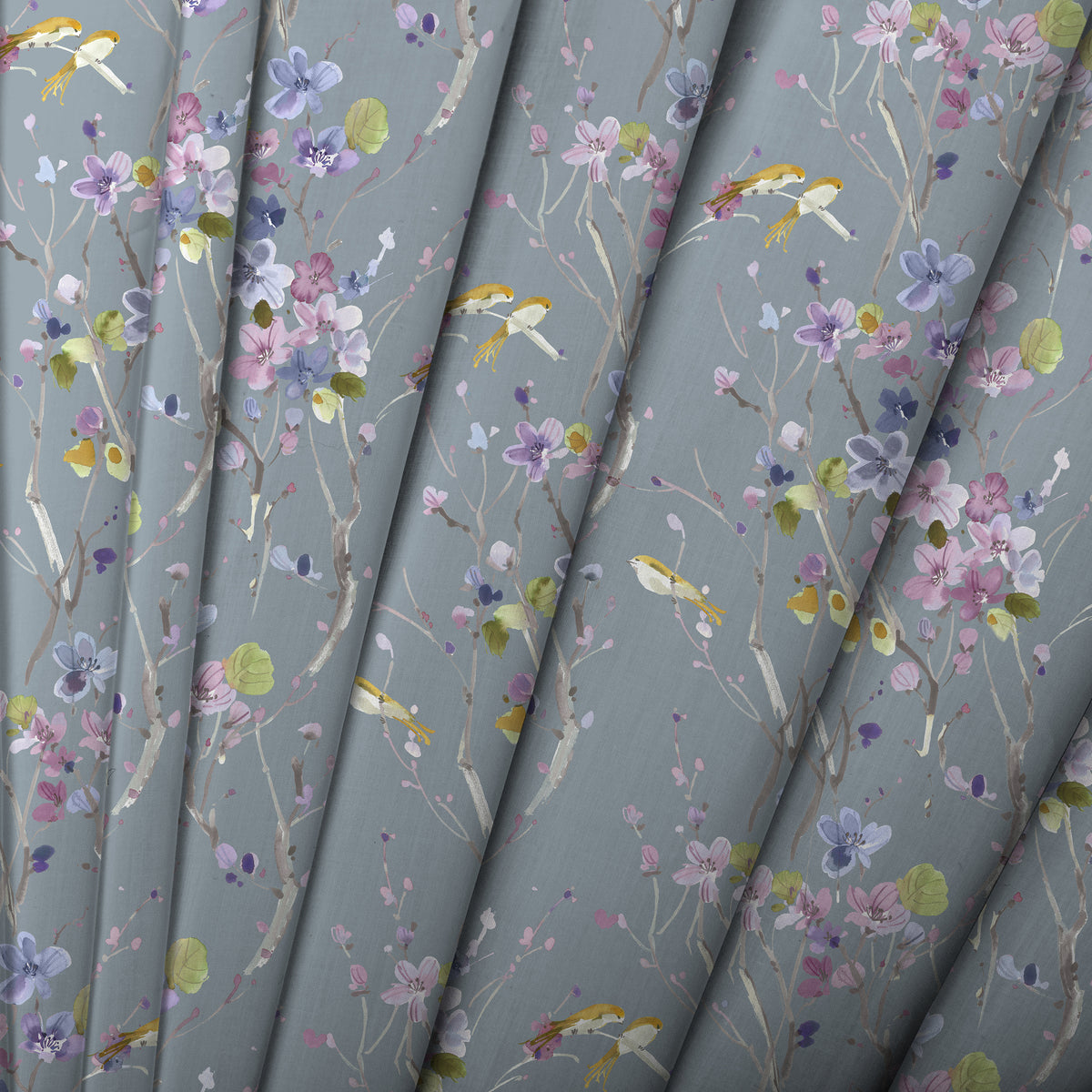 Voyage Maison Armathwaite Fabric Violet Slate