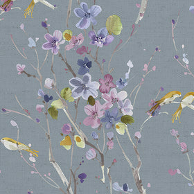 Voyage Maison Armathwaite Fabric Violet Slate