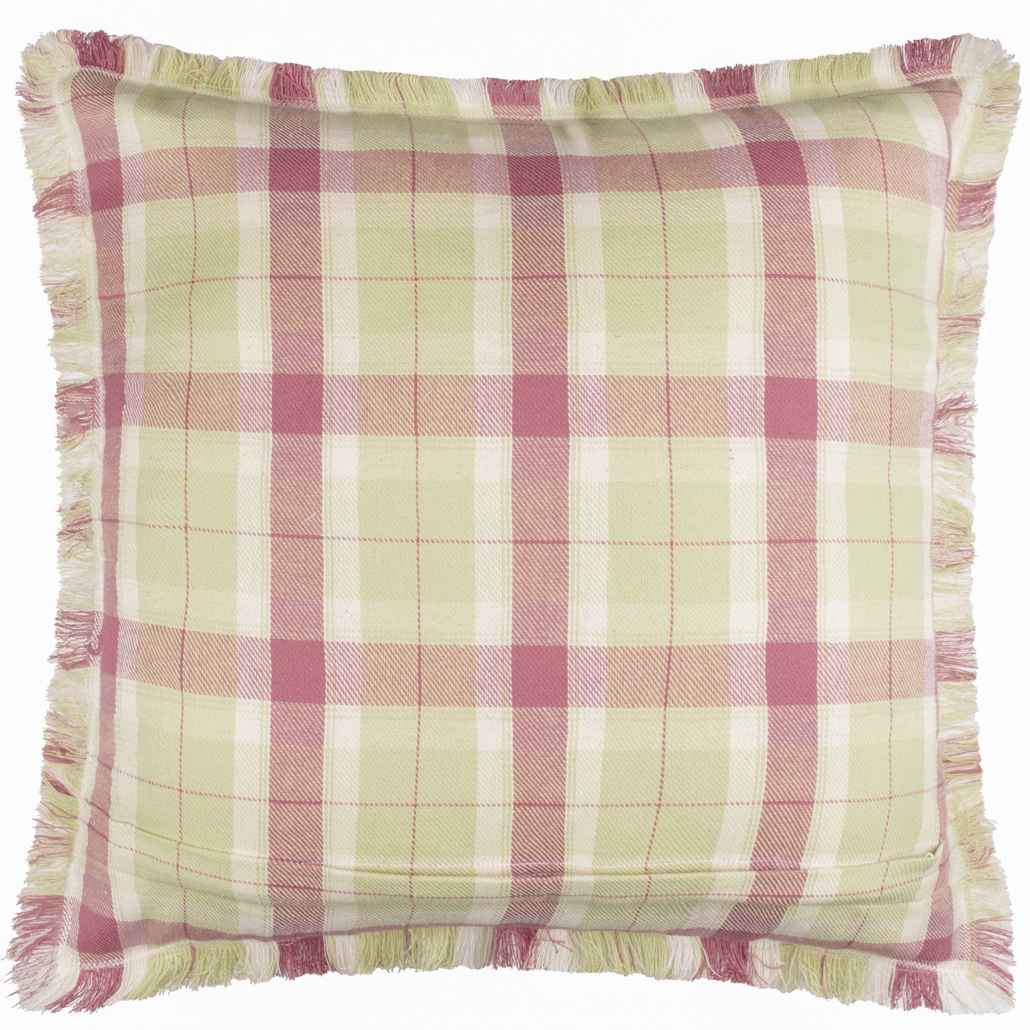 Voyage Maison Arrochar Tartan Outdoor Filled Cushion 50cm x 50cm Elderberry