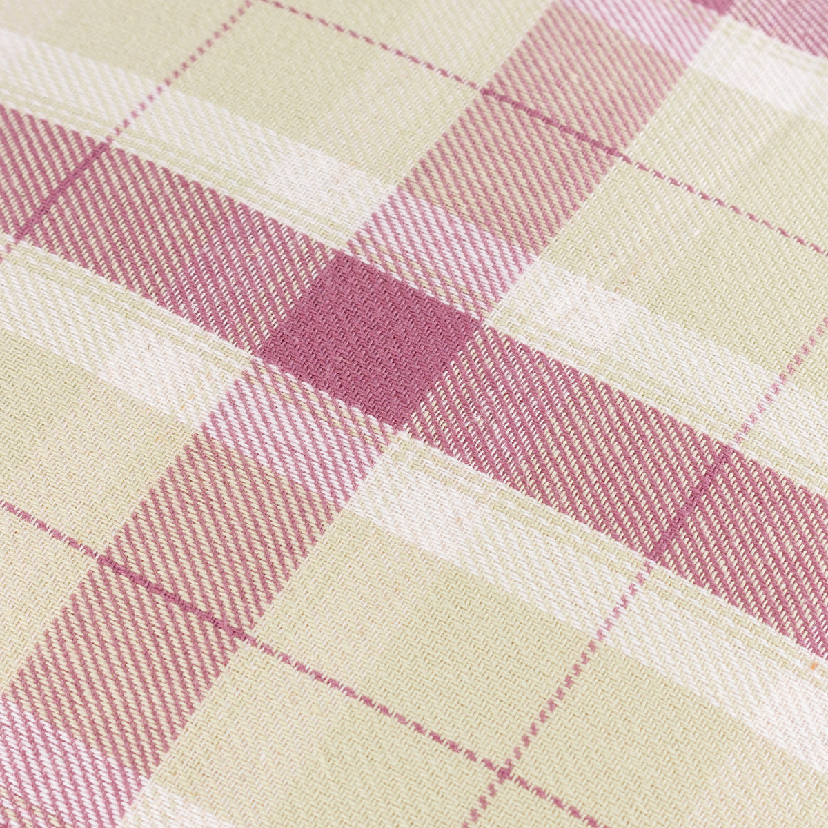 Voyage Maison Arrochar Tartan Outdoor Filled Cushion 50cm x 50cm Elderberry