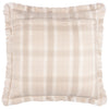 Voyage Maison Arrochar Tartan Outdoor Filled Cushion 50cm x 50cm Nut