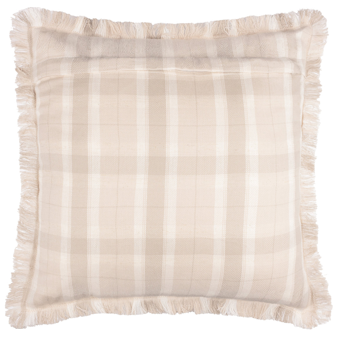 Voyage Maison Arrochar Tartan Outdoor Filled Cushion 50cm x 50cm Nut