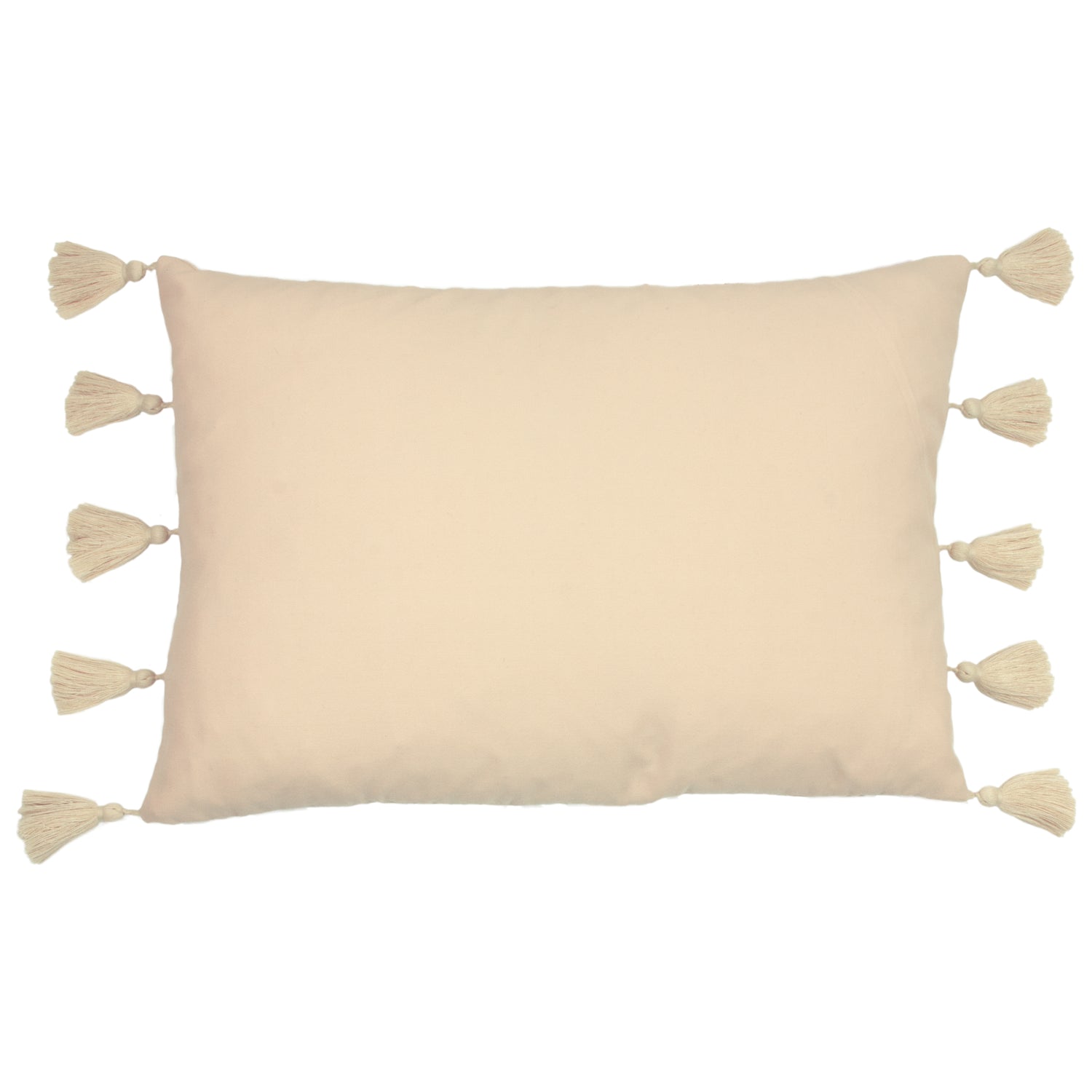 furn. Ashrameye Embroidered 35cm x 50cm Filled Boudoir Blush
