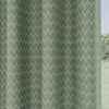 Aspen Thermal Ready Made Eyelet Blockout Curtains Green