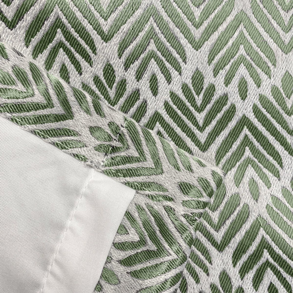 Aspen Thermal Ready Made Eyelet Blockout Curtains Green
