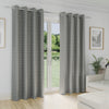 Aspen Thermal Ready Made Eyelet Blockout Curtains Grey