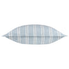 Yard Abersoch Stripe Cotton 50cm x 50cm Filled Cushion Sail Blue