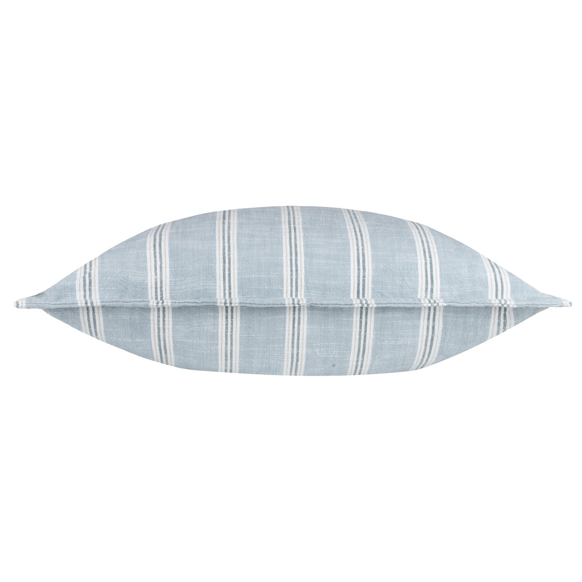 Yard Abersoch Stripe Cotton 50cm x 50cm Filled Cushion Sail Blue
