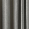 Paoletti Atlantic Twill Woven Ready Made Eyelet Curtains Grey