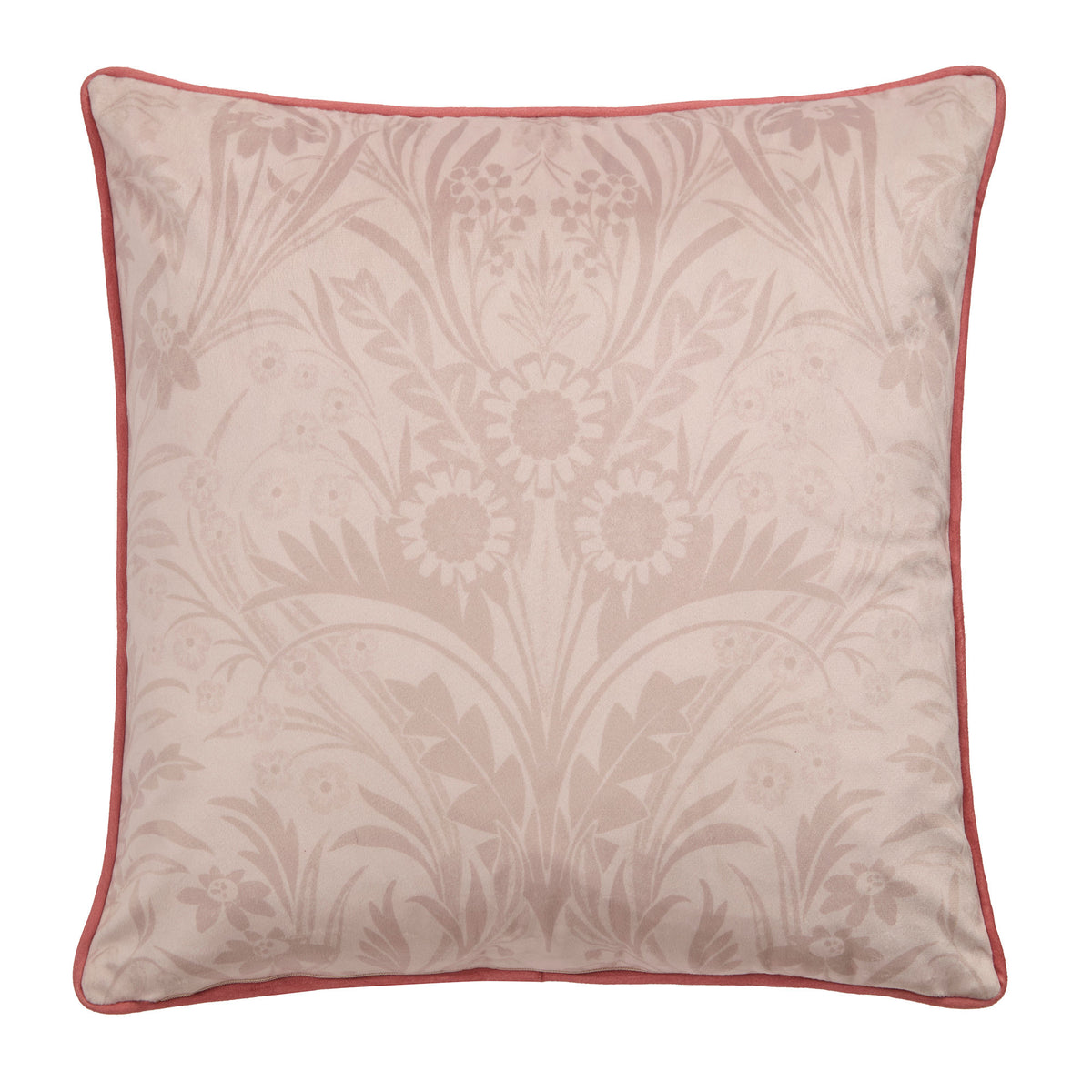 Appletree Audrey Velvet 43cmx43cm Filled Cushion Chocolate
