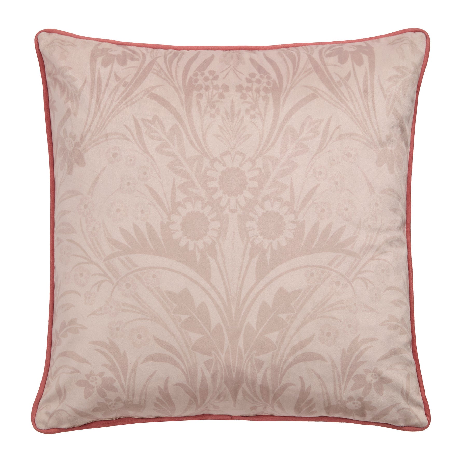 Appletree Audrey Velvet 43cmx43cm Filled Cushion Chocolate