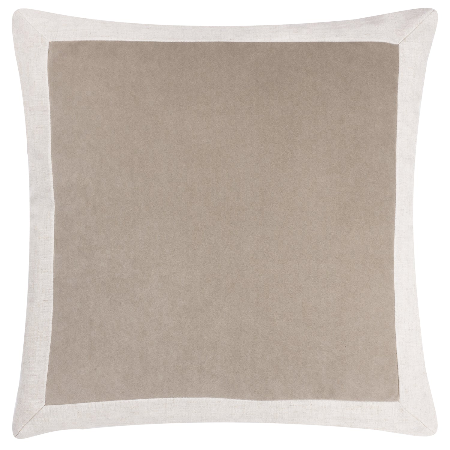 Yard Auden Linen Velvet Filled Cushion 50cm x 50cm Doe