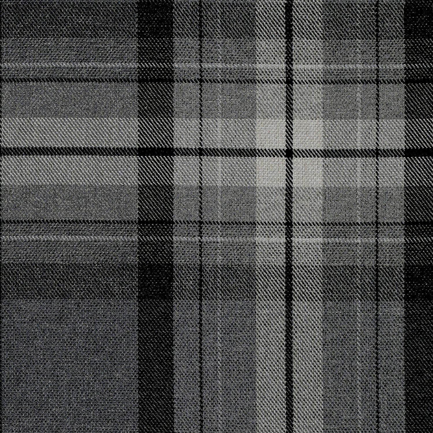 Highland Check Made to Measure Roman Blind Charcoal