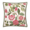 Appletree Aurelia Embroidered 43cmx43cm Filled Cushion Green