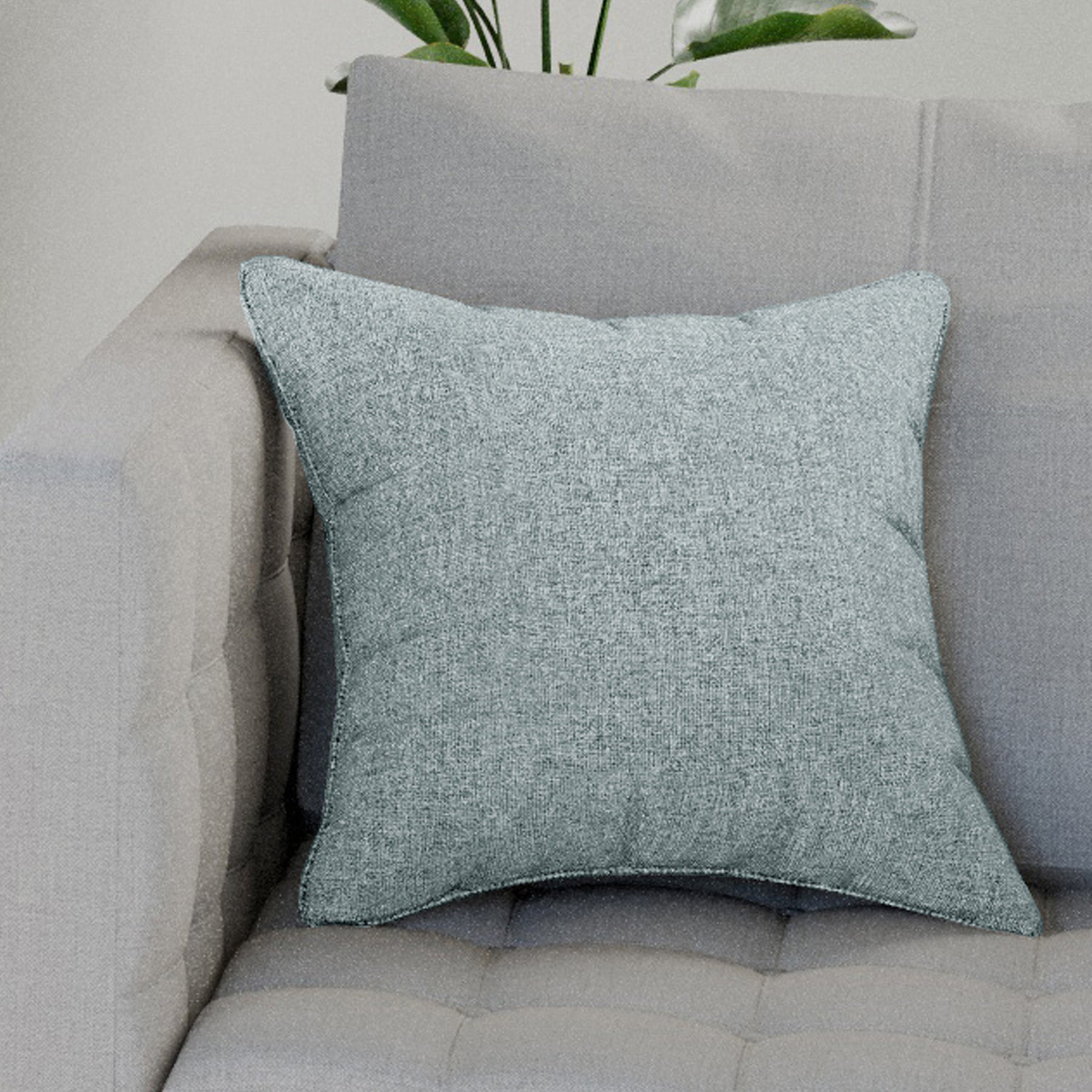 Austin Textured Filled Cushion 43cm x 43cm Blue