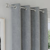 Austin Thermal Ready Made Eyelet Blackout Curtains Grey