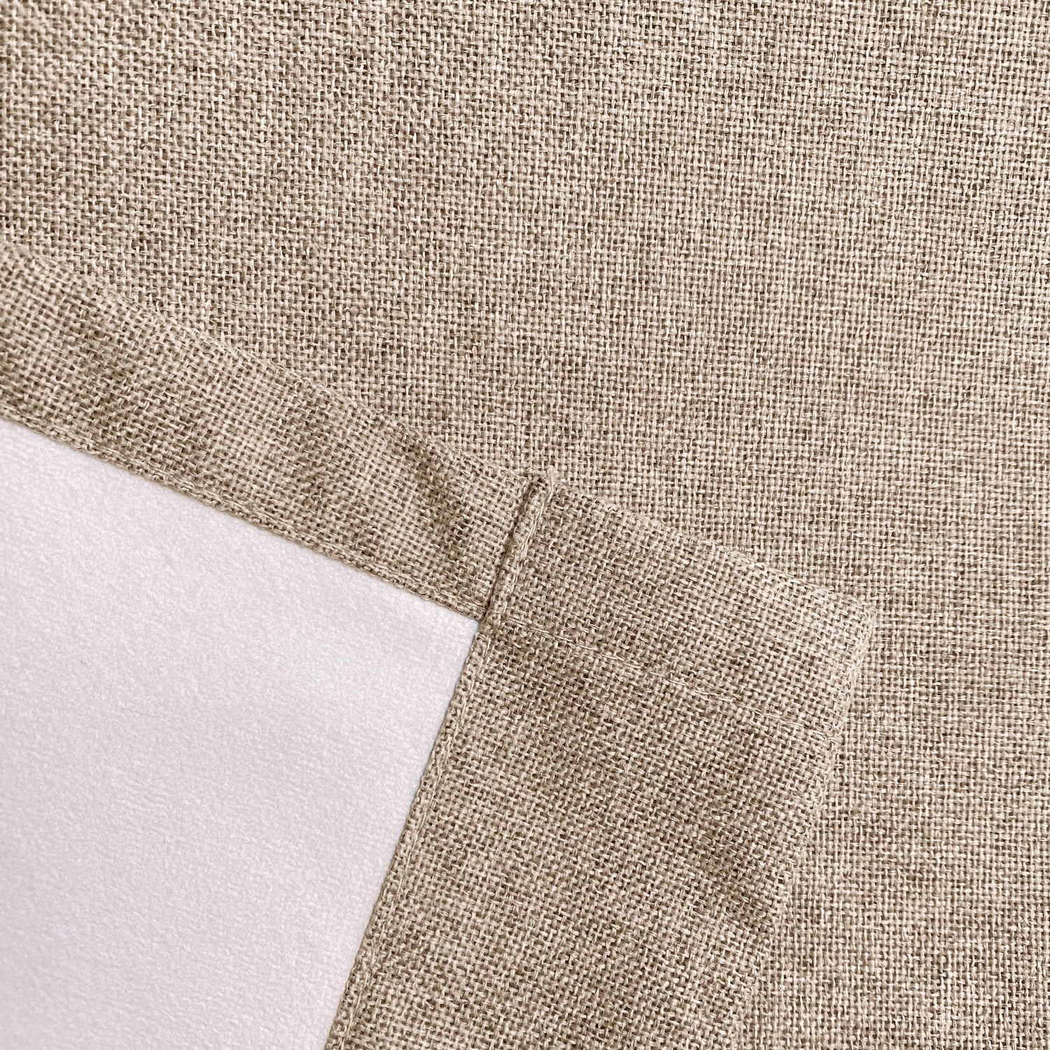 Austin Thermal Ready Made Eyelet Blackout Curtains Natural