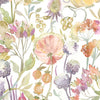 Voyage Maison Autumn Floral Printed Linen Fabric Linen