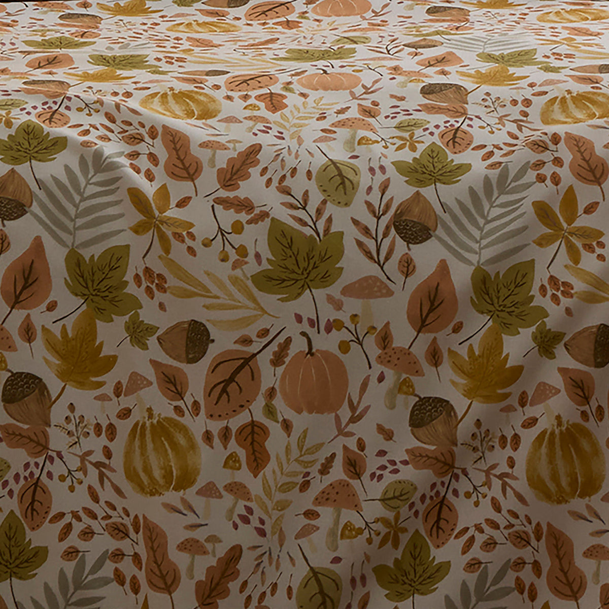 Dreams & Drapes Autumn Foliage Duvet Cover Bedding Set Natural